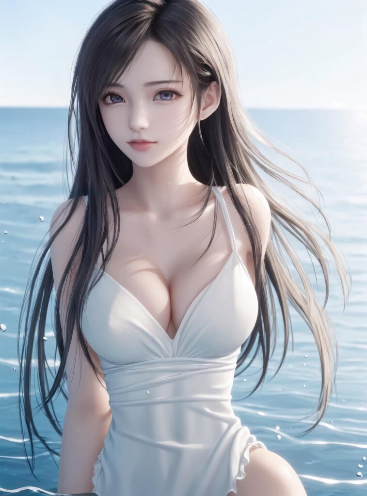 AI绘画 009 2K高清 蒂法大海 [126P]-Cosplay论坛-在线美图-集图萌