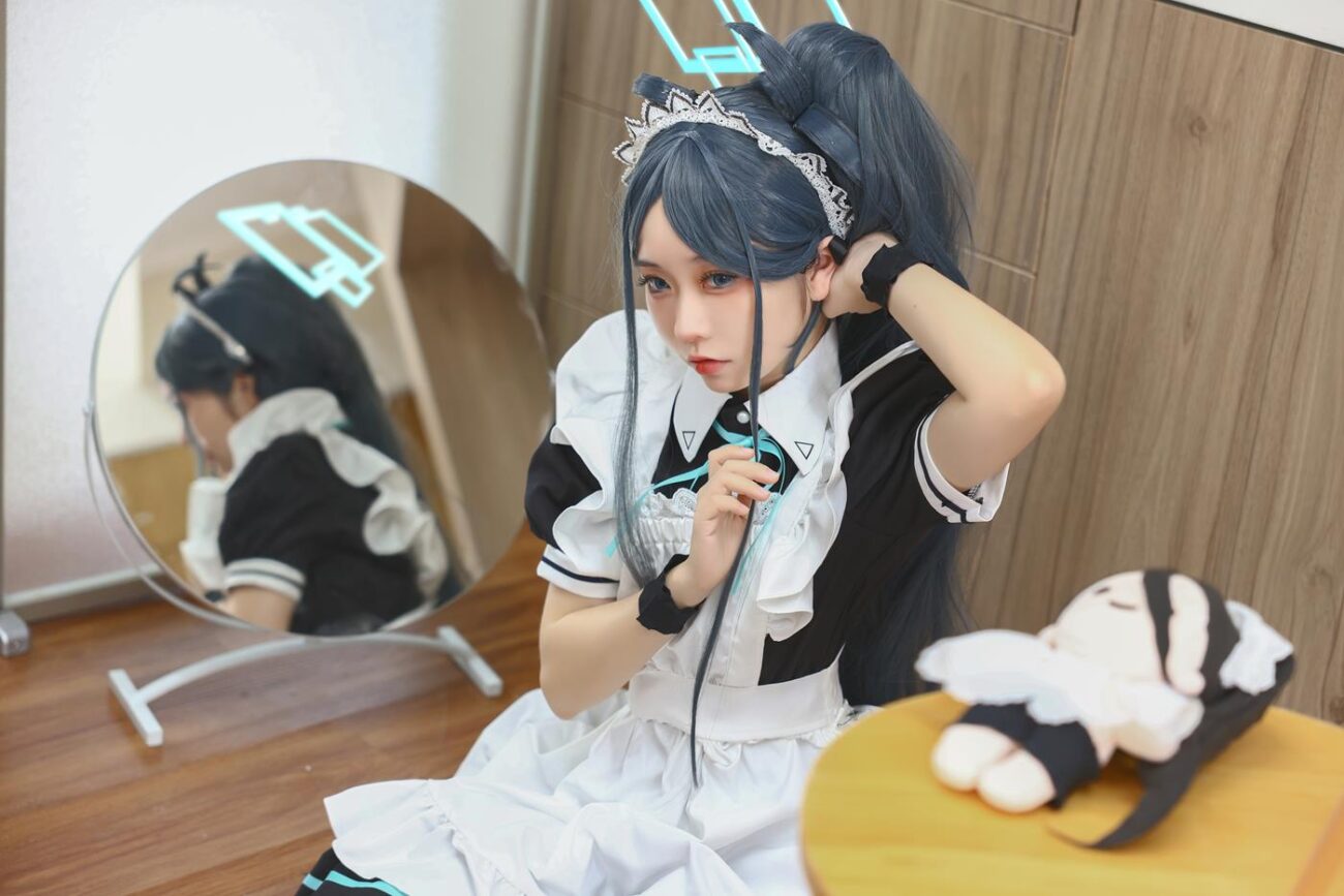 G44不会受伤 – 碧蓝档案 爱丽丝女仆[22P]-Cosplay论坛-在线美图-集图萌