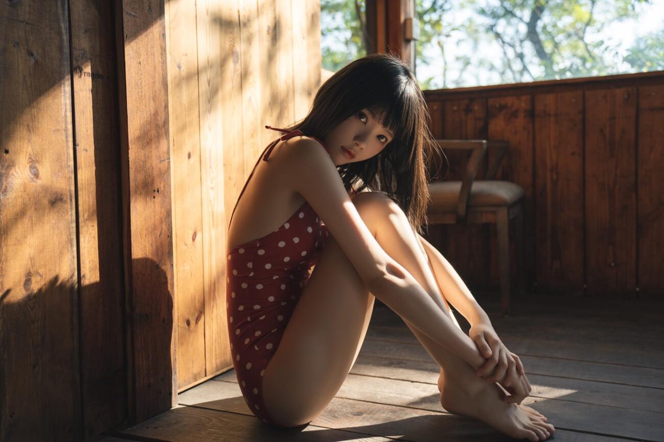 桜桃喵 – 红波点[38P]-私房物语论坛-在线美图-集图萌