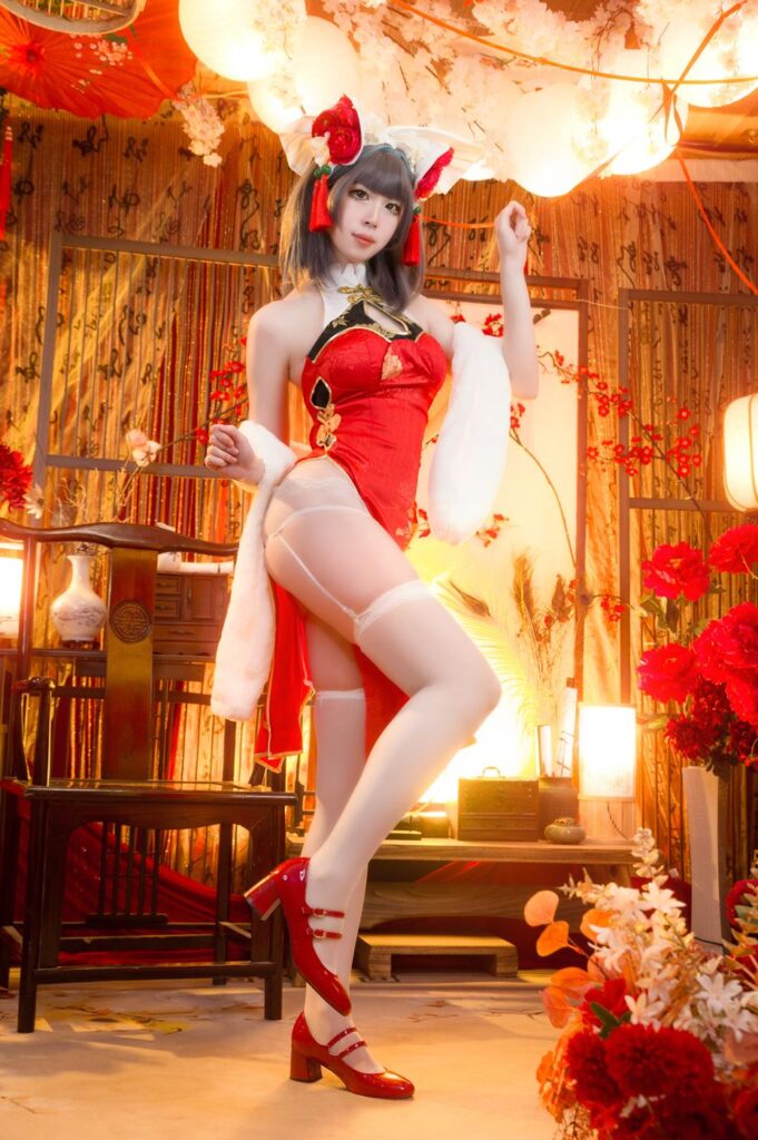 大米米球 – 柴郡猫猫[30P]-Cosplay论坛-在线美图-集图萌