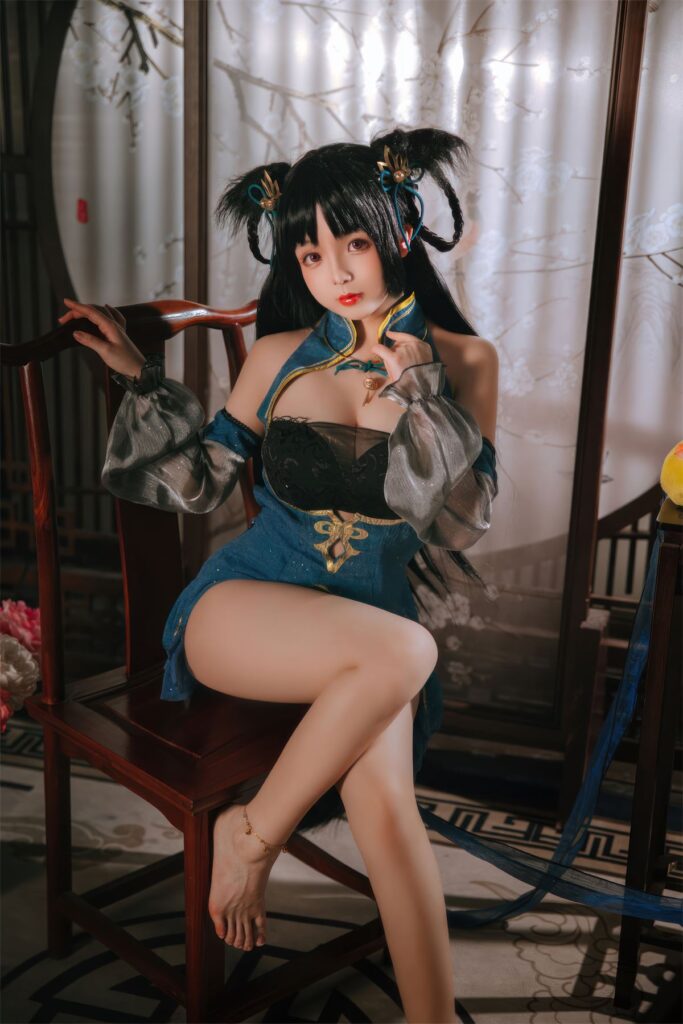日奈娇 – 碧蓝航线 大潮旗袍[24P]-Cosplay论坛-在线美图-集图萌