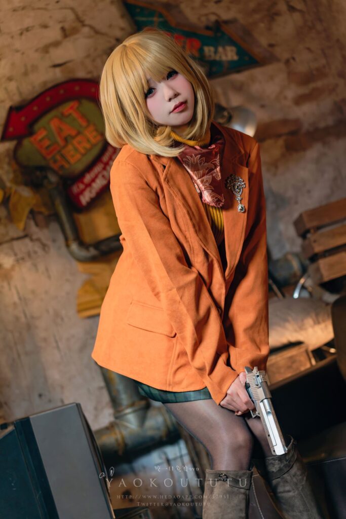 网紅博主@咬一口兔娘(黏黏团子兔) 生化危机4重置版 阿什莉[31P]-Cosplay论坛-在线美图-集图萌