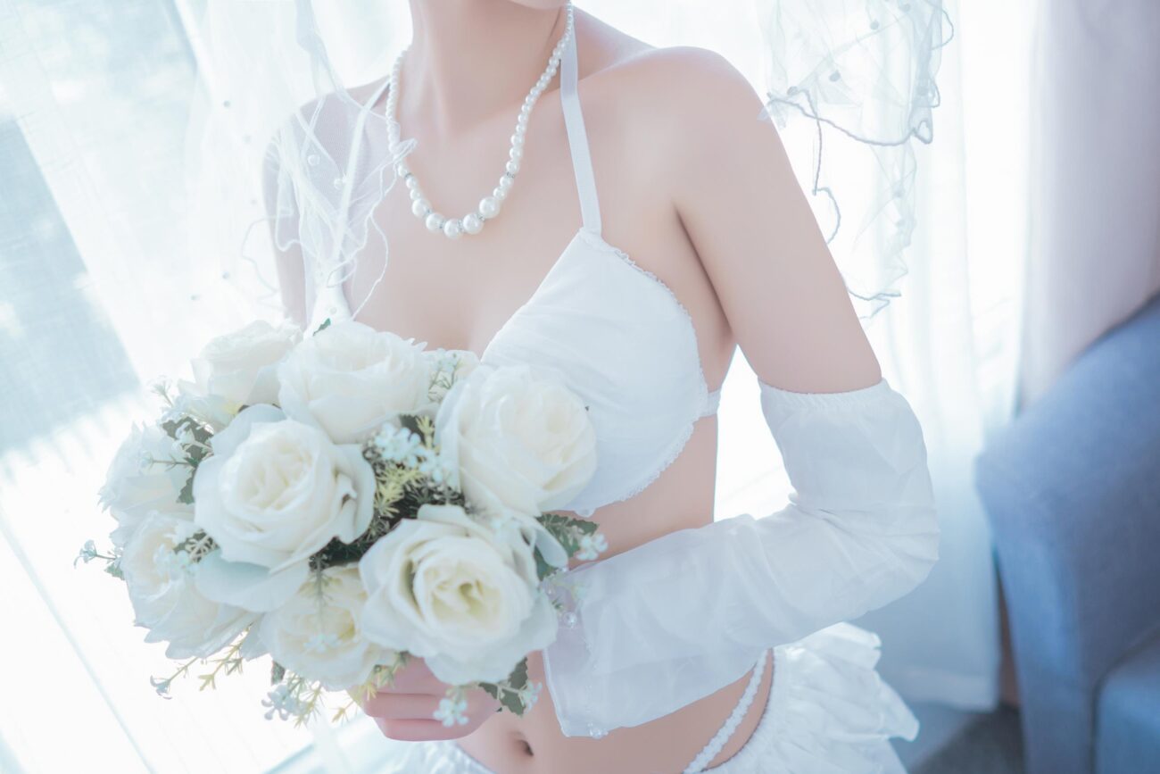 猫君君MaoJun – 蕾姆内衣花嫁[41P]-Cosplay论坛-在线美图-集图萌