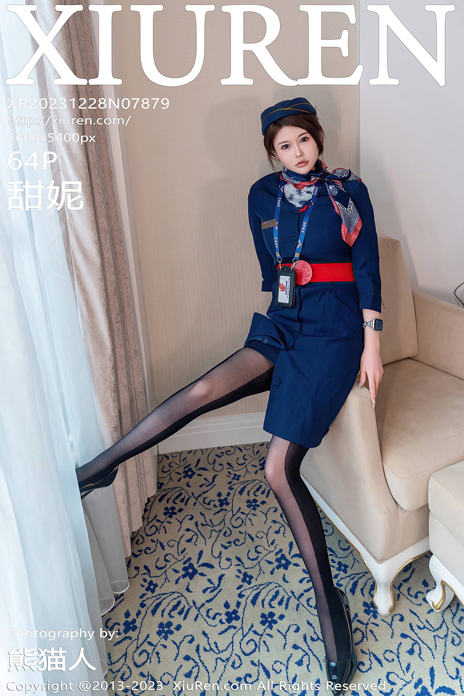 [Xiuren秀人网]2023.12.28 NO.7879 甜妮 制服 乘务员[64+1P/679MB]-集图萌