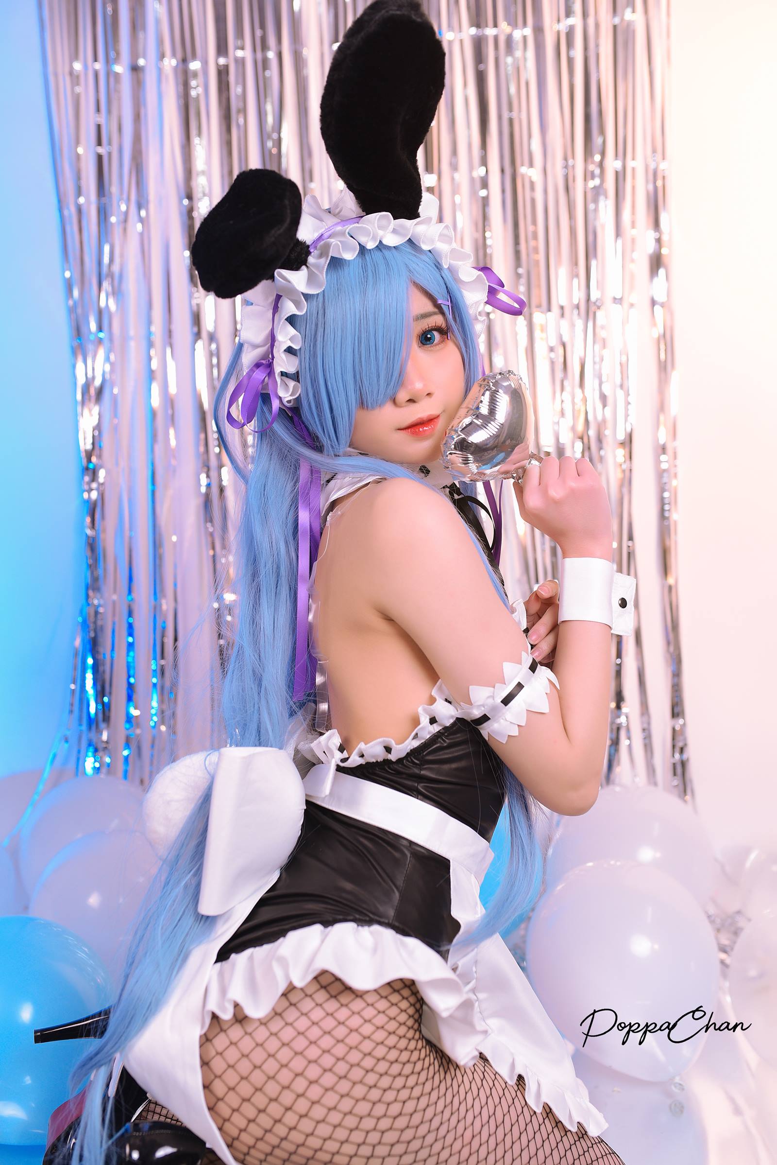 PoppaChan – Rem Bunny Re-Zero[37P/1+2V/488MB]-集图萌