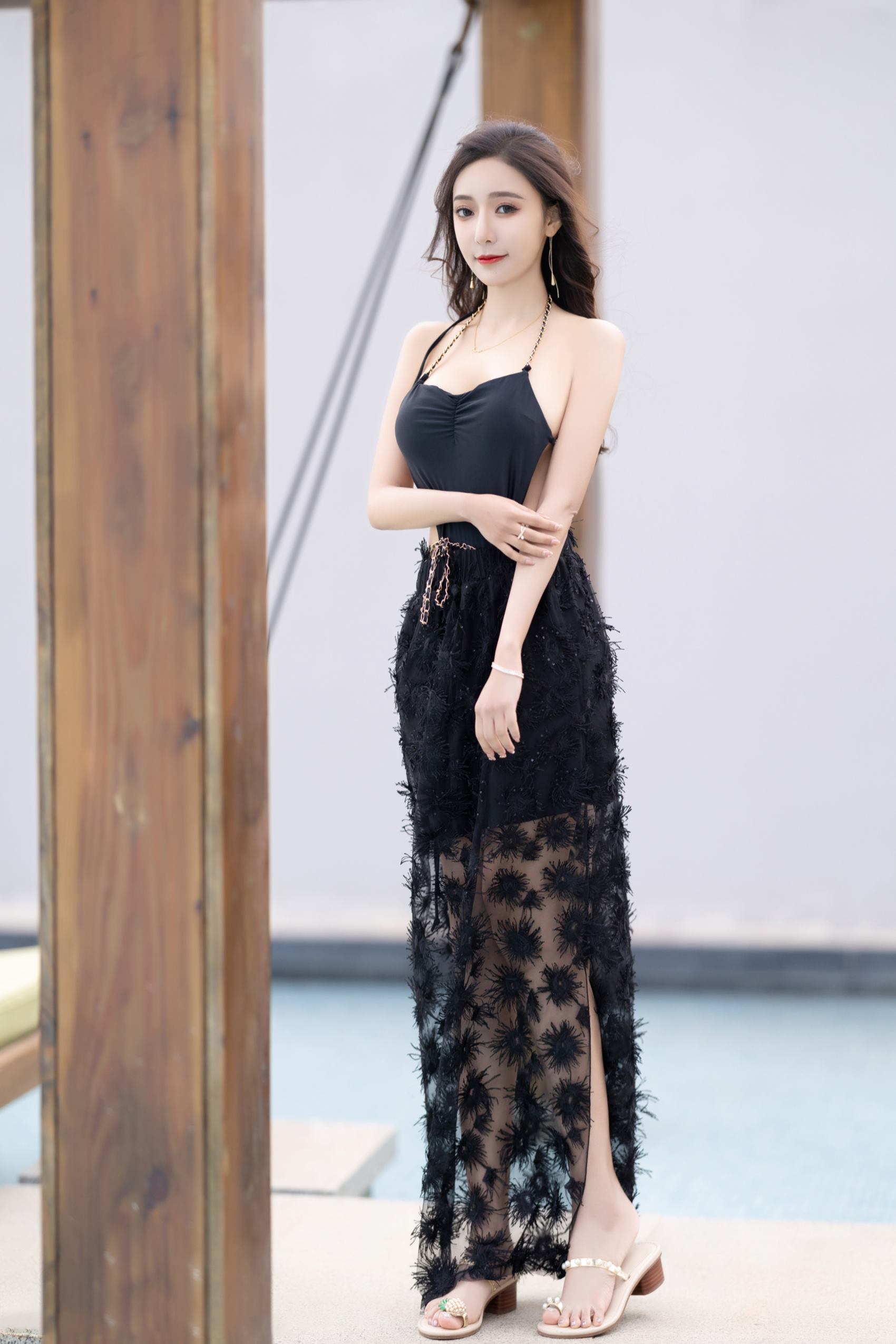 王馨瑶Yanni – 白色透视水手服[67P/701MB]-集图萌