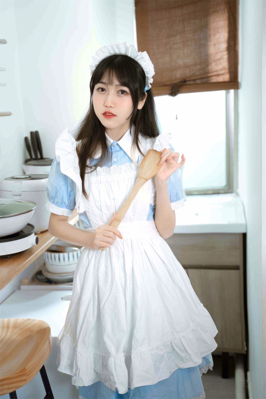 不呆猫 NO.046 – 厨房小女仆[35P/212MB]-集图萌