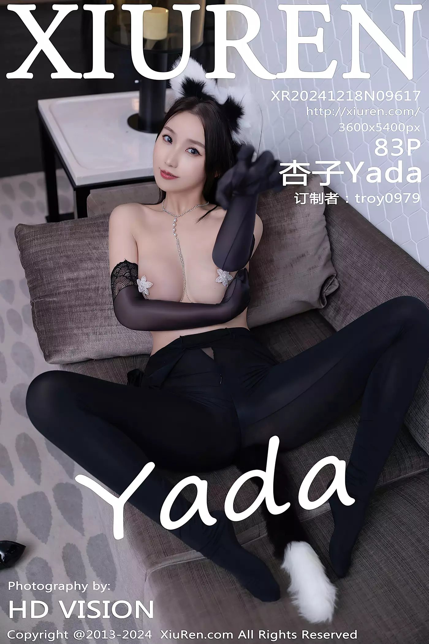 [Xiuren秀人网]2024.12.18 NO.9617 杏子Yada[83+1P/784MB]-集图萌