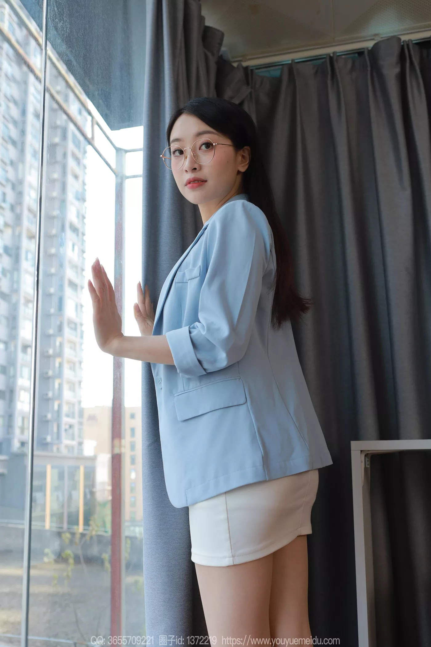 [IESS异思趣向] 2024.12.26 丝享家1934：小婕《蓝色制服（下）》[81P、72MB]-集图萌