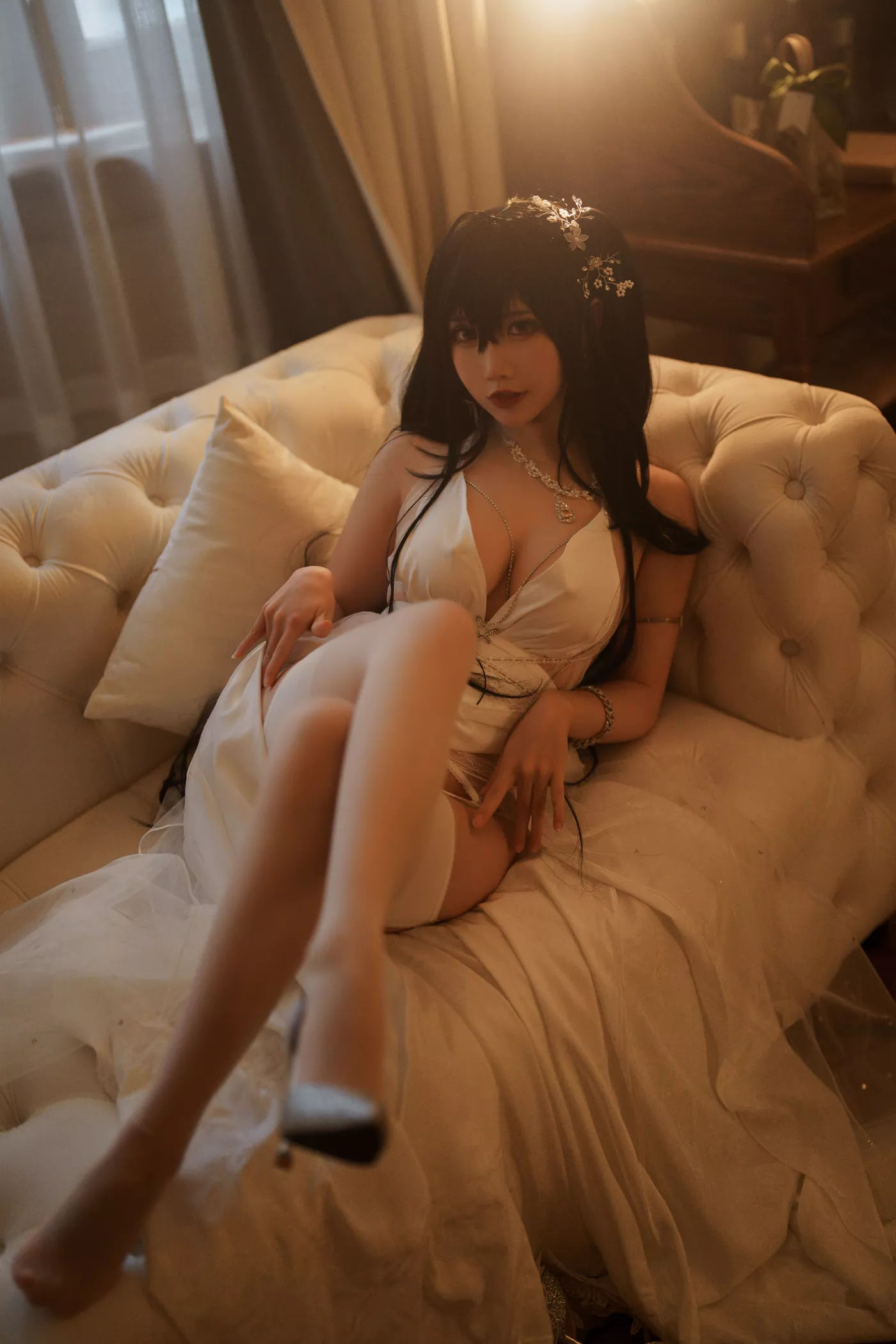 面饼仙儿 NO.139 – 碧蓝航线 大凤 婚纱[32P/466MB]-集图萌