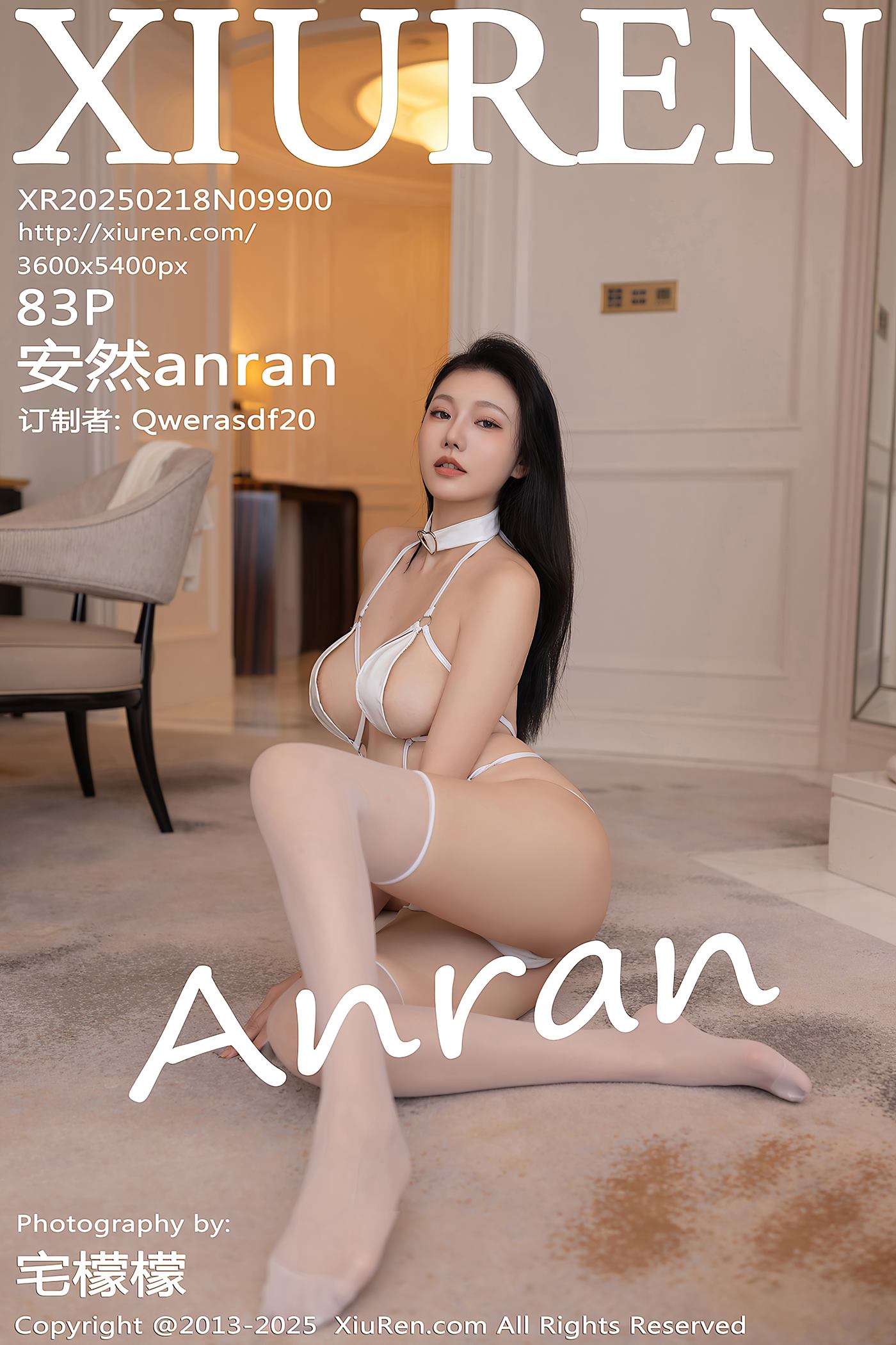 [Xiuren秀人网]2025.02.18 NO.9900 安然anran[83+1P/777MB]-集图萌